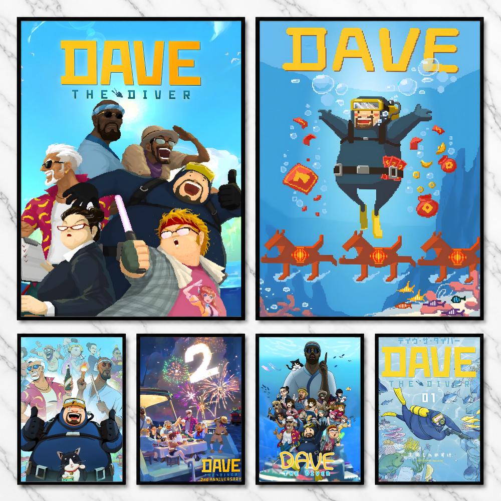Office Quest - Poster Dave the Diver, Petualangan Menyelam