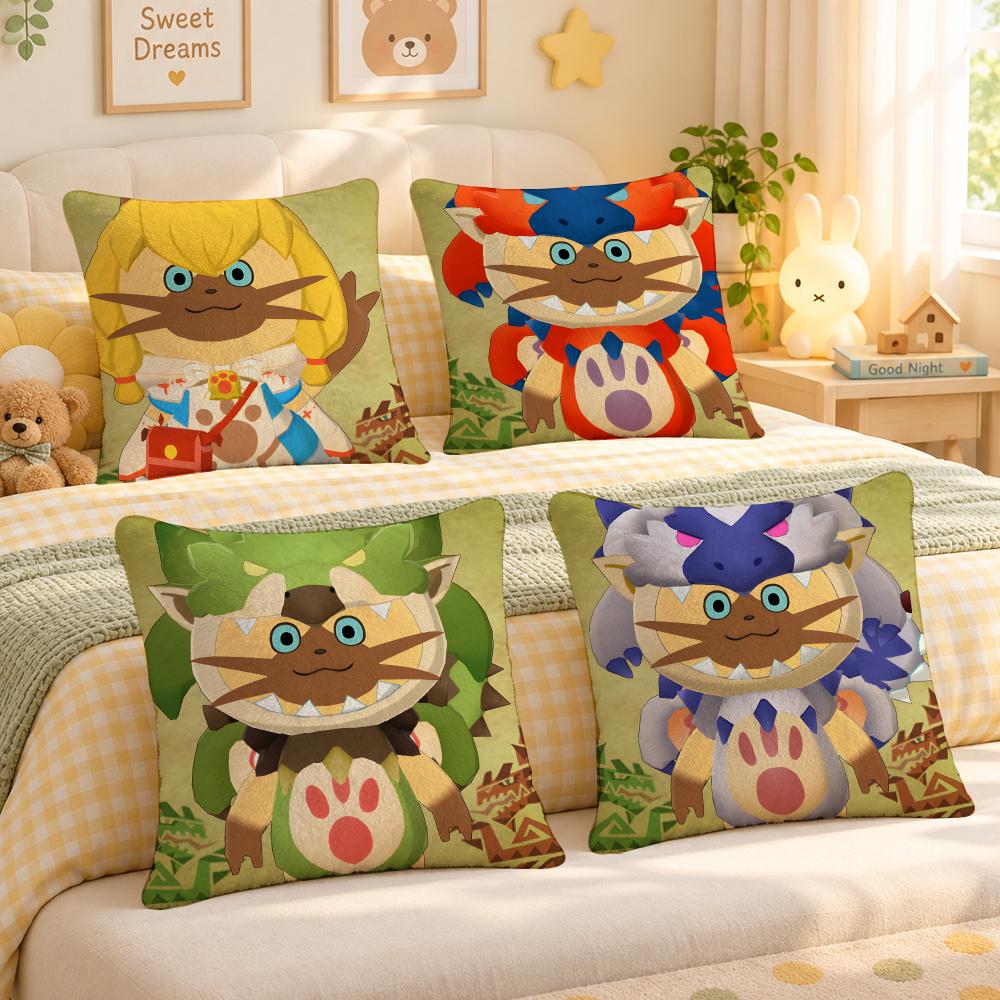 Office Quest - Sarung Bantal Bertema Game Monster Hunter
