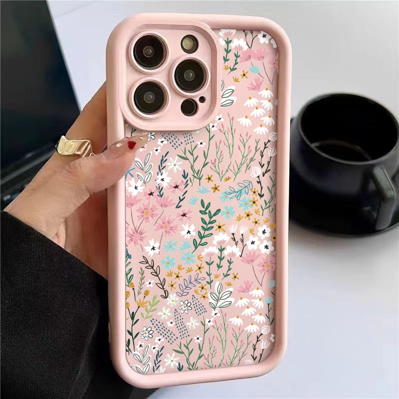 Receipt Printer Thermal - Casing iPhone Motif Bunga Bambu Tinggi