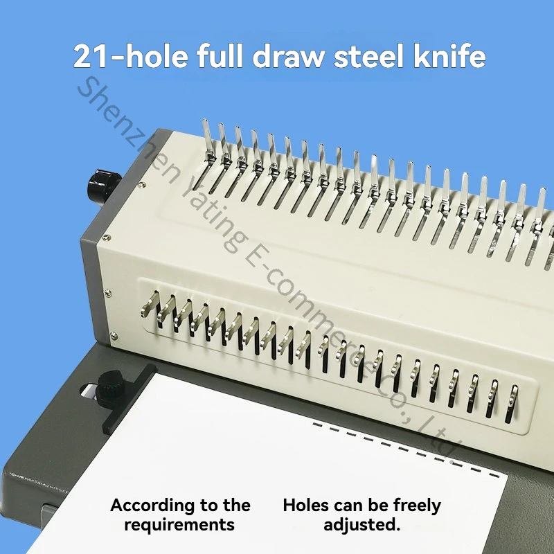 Mesin Penjilid Sisir 21 Lubang - Binding Machine Comb ulasan dan harga