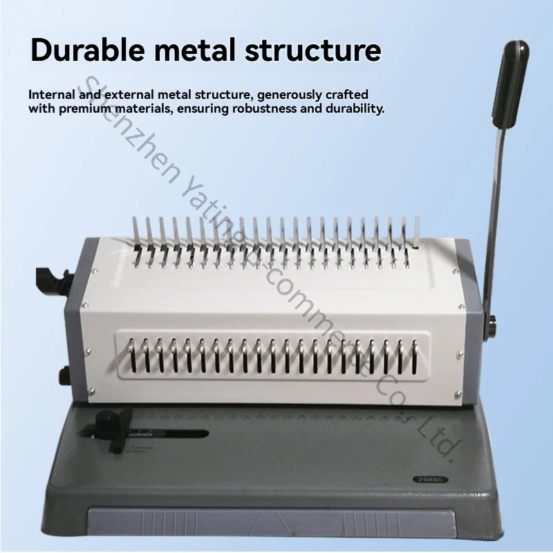 Mesin Penjilid Sisir 21 Lubang - Binding Machine Comb ulasan dan harga