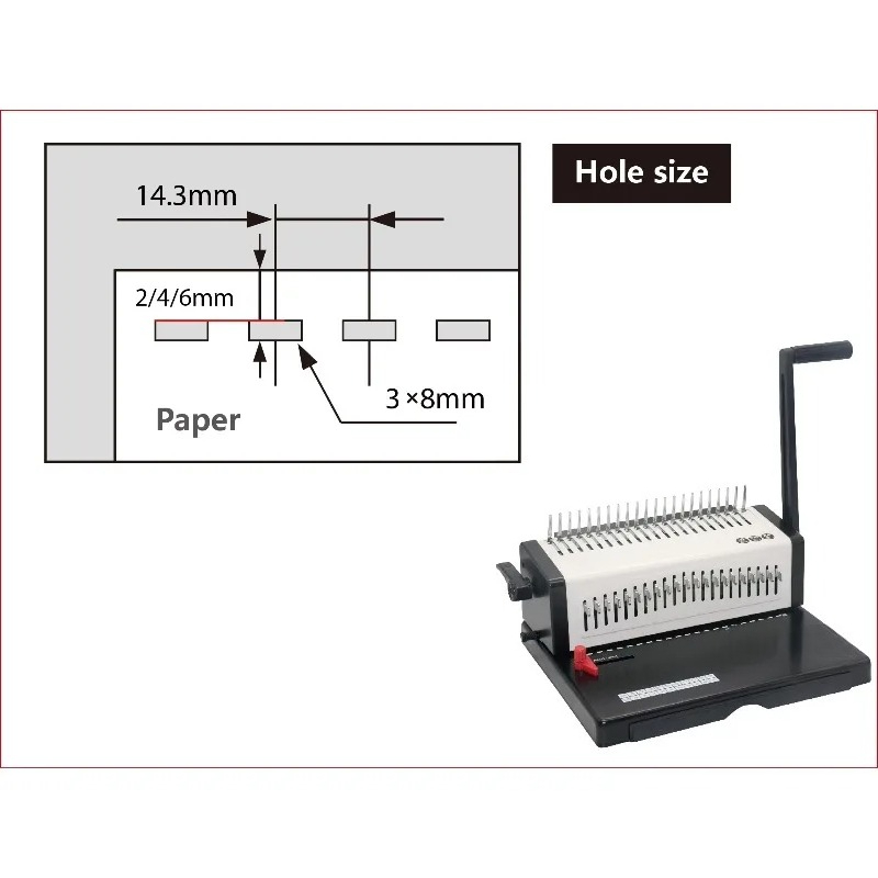 Mesin Penjilid Buku Spiral Kaw - Binding Machine Comb ulasan dan harga